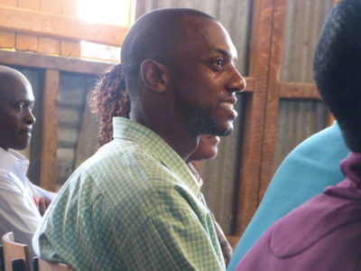 Gatoto Primary School Students doing an exer