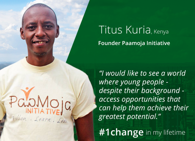Titus Kuria #1change