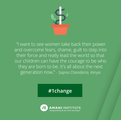 Sapna Chandaria #1change