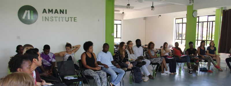 Amani Fellows from all over the world - diversity in the classroom