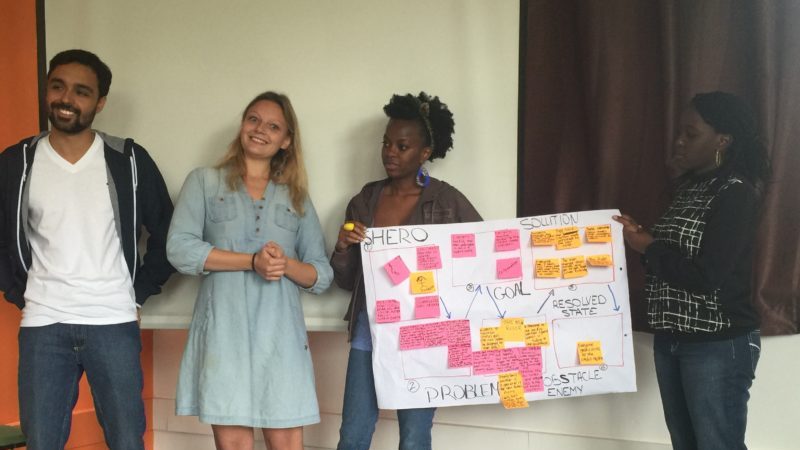 Amani Fellows who started Refugee Integration Organization