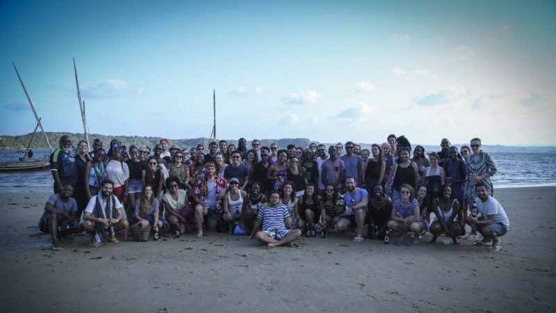 Amani Fellows at the Big 5 Summit - Photo Credit: Jerry Zhu