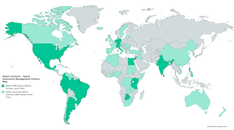 Where Amani Fellows Come From - 2020
