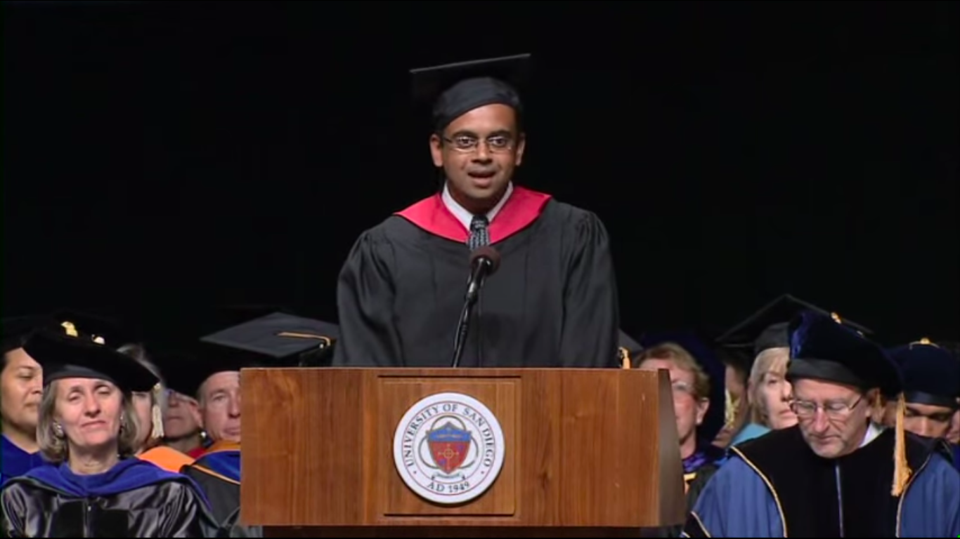 Roshan Paul commencement speech
